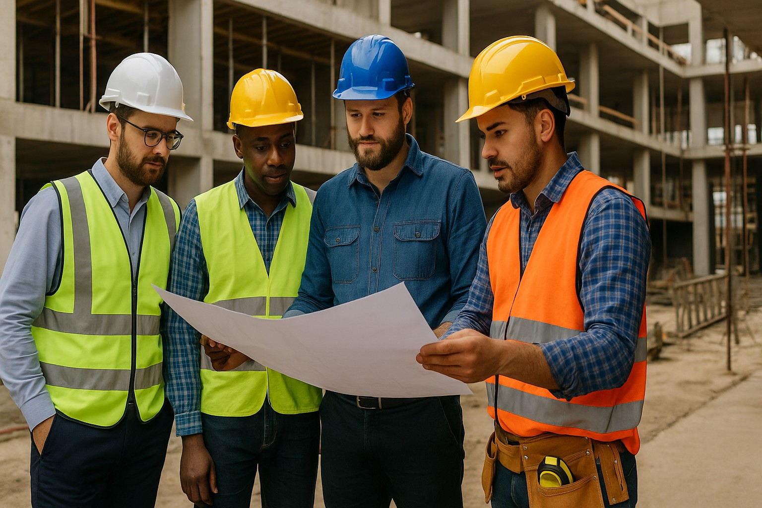 Profissionais de saúde em hospital