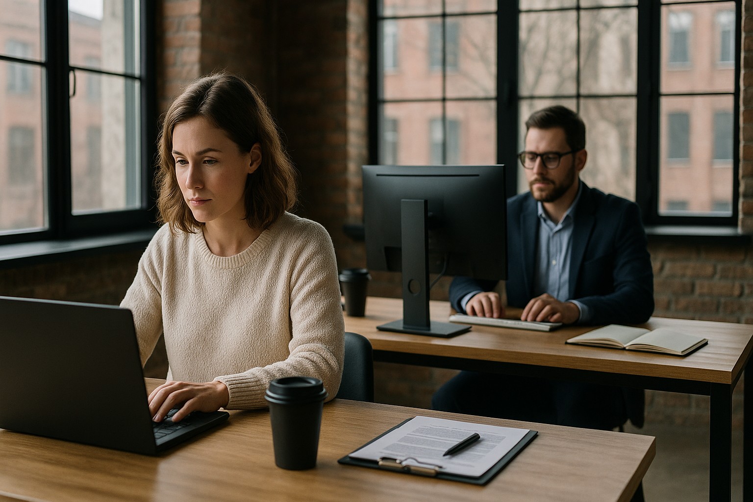 Profissionais de saúde em hospital